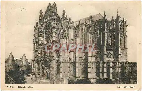 Cartes postales Beauvais La Cathedrale
