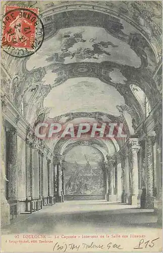 Ansichtskarte AK Toulouse Le Capitole Interieur de la Salle des Illustres