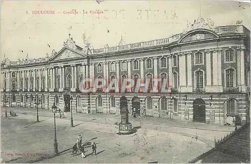 Ansichtskarte AK Toulouse Capitole Le Theatre