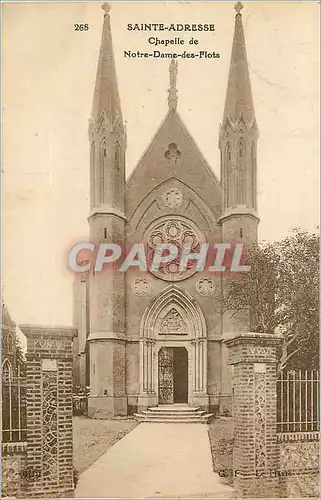 Cartes postales Sainte Adresse Chapelle de Notre Dame des Flots