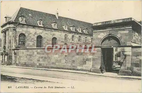 Ansichtskarte AK Langres Caverne du Petit Seminaire Militaria