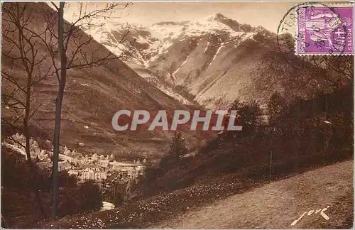 Ansichtskarte AK Cauterets (H P) Cauterets et le Massif du Caballiors