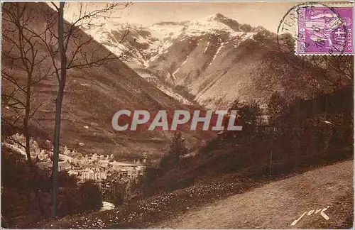 Cartes postales Cauterets (H P) Cauterets et le Massif du Caballiors