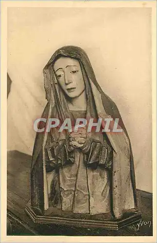 Cartes postales Villandry Chateaux de la Loire La Douce France La Vierge d'Alonso et Cano