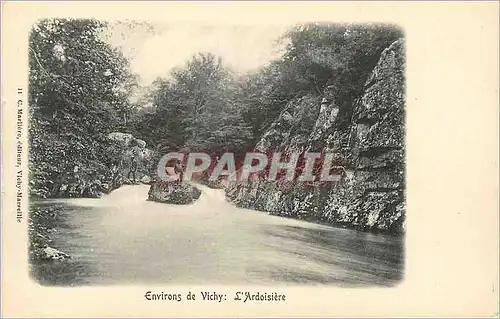 Ansichtskarte AK Environs de Vichy L'Ardoisiere (carte 1900)