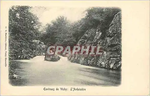 Cartes postales Environs de Vichy L'Ardoisiere (carte 1900)