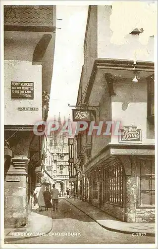 Cartes postales moderne Mercery Lane Canterbury