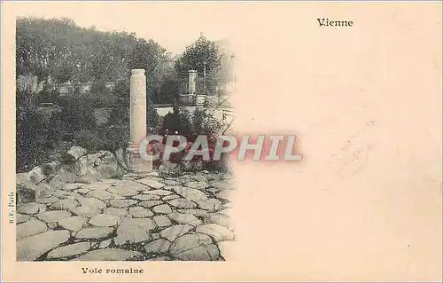 Cartes postales Vienne Voie Romaine (carte 1900)