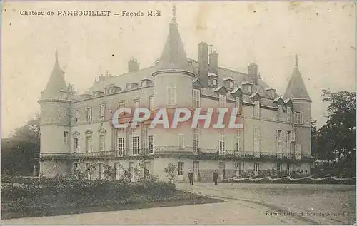 Ansichtskarte AK Chateau de Rambouillet Facade Midi