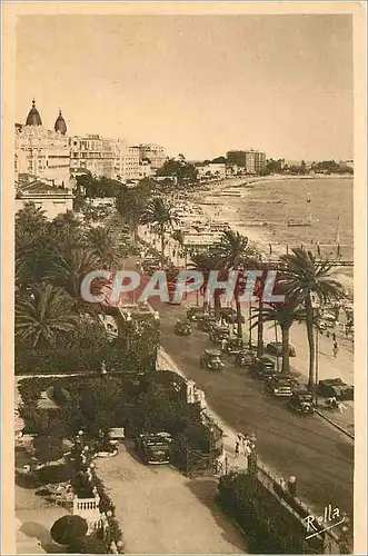 Cartes postales Cannes La Croisette Automobile