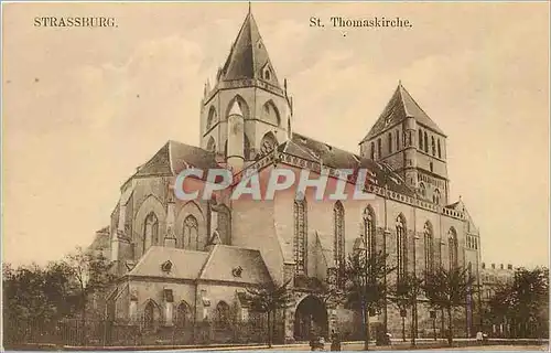 Cartes postales Strassburg St Thomaskirche