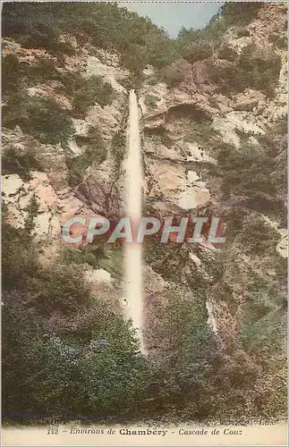 Cartes postales Environs de Chambery Cascade de Couz