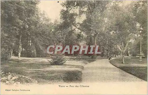 Cartes postales Vichy Parc des Celestins (carte 1900)