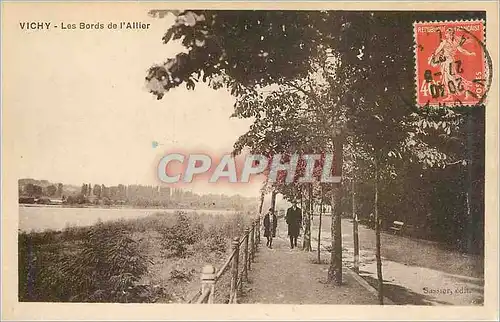 Cartes postales Vichy Les Bords de l'Allier