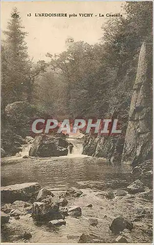 Cartes postales L'Ardoisiere pres Vichy La Cascade