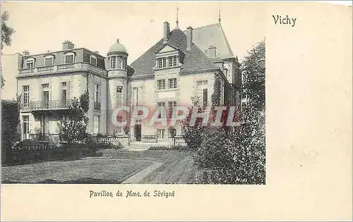 Ansichtskarte AK Vichy Pavillon de Mme de Sevigne (carte 1900)