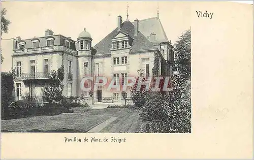 Cartes postales Vichy Pavillon de Mme de Sevigne (carte 1900)