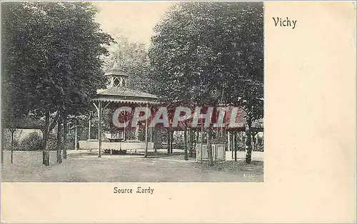 Cartes postales Vichy Source Lordy (carte 1900)