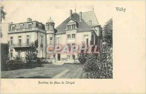 Cartes postales Vichy Pavillon de Mme de Sevigne (carte 1900)