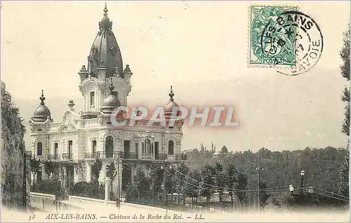 Ansichtskarte AK Aix les Bains Chateau de la Roche du Roi