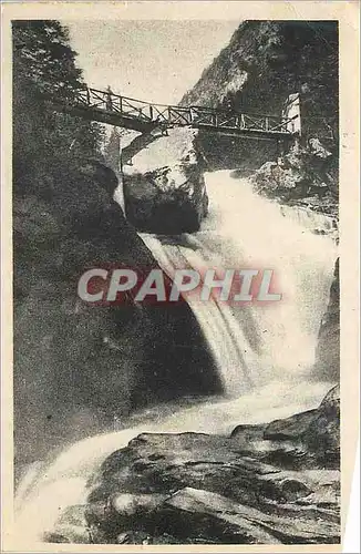 Ansichtskarte AK Cauterets Cascade du Cerisey