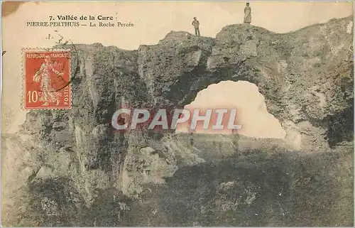 Cartes postales Pierre Perthuis Vallee de la Cure La Roche Percee