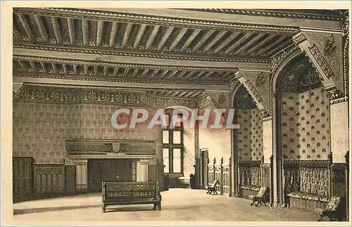 Cartes postales Chateau de Pierrefonds (Oise) La Douce France La Salle de Reception