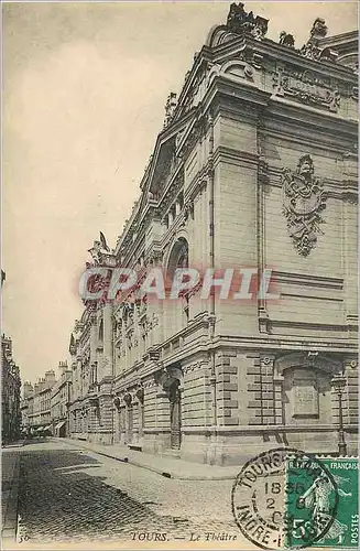Cartes postales Tours Le Theatre