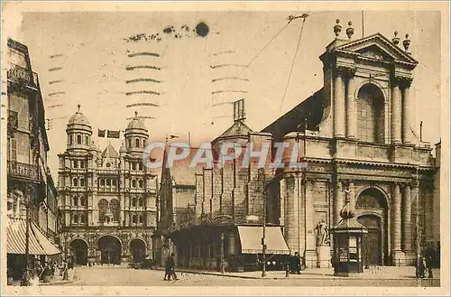 Ansichtskarte AK Dijon (Cote d'Or) La Douce France Bourse du Commerce Eglise St Michel