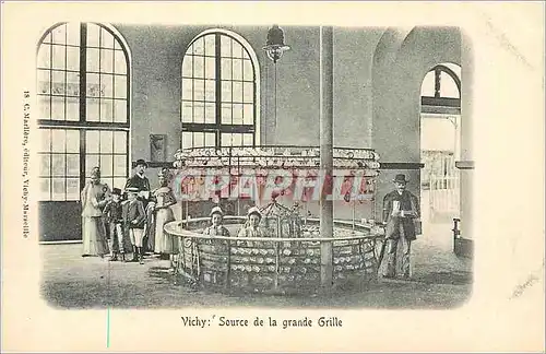 Cartes postales Vichy Source de la Grande Grille