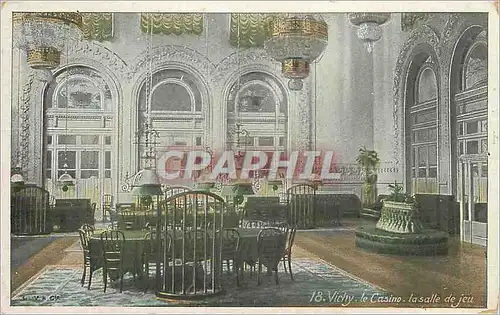 Cartes postales Vichy Le Casino La Salle de Jeu