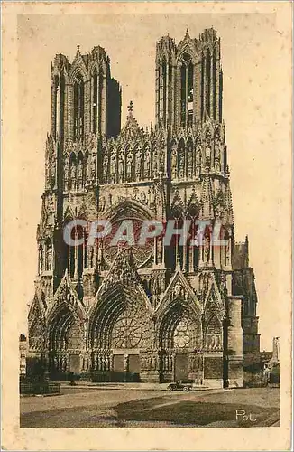 Cartes postales Reims La Ville Renaissante Ville Historique Le Cathedrale