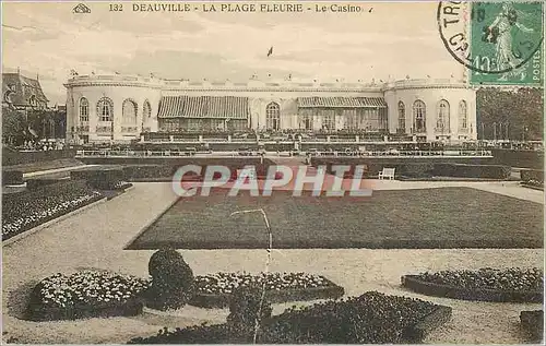 Cartes postales Deauville La Place Fleurie Le Casino