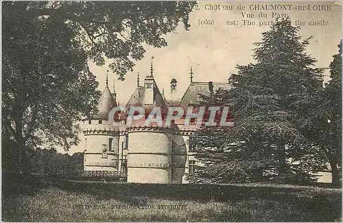 Ansichtskarte AK Chateau de Chaumont sur Loire Vue du Parc