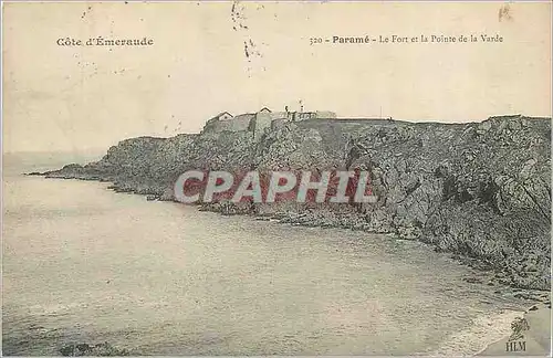 Ansichtskarte AK Parame Cote d'Emeraude Le Fort et la Pointe de la Varde
