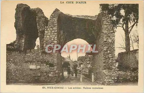Cartes postales Nice Cimiez La Cote d'Azur Les Arenes Ruines Romaines