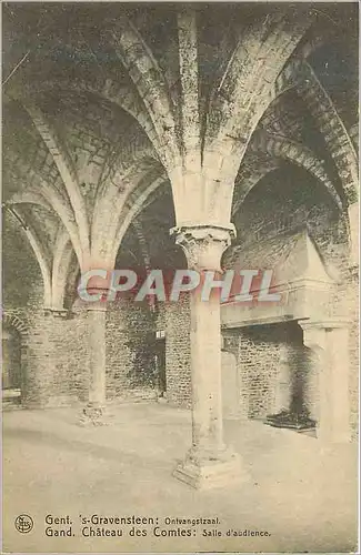 Cartes postales Grand Chateau des Comtes Salle d'Audiance