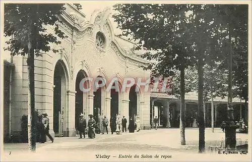 Cartes postales Vichy Entree du Salon de Repos