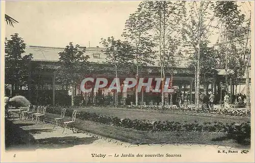 Cartes postales Vichy Le Jardin des Nouvelles Sources