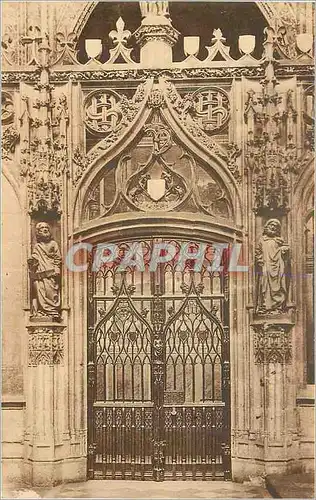Cartes postales Albi La Cathedrale Sainte Cecile Porte du Choeur (XVe S)