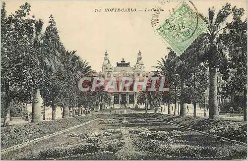 Cartes postales Monte Carlo Le Casino