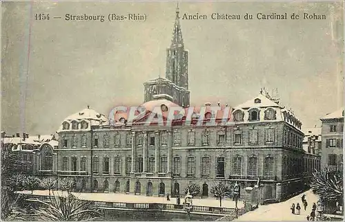 Ansichtskarte AK Strasbourg (Bas Rhin) Ancien Chateau du Cardinal de Rohan