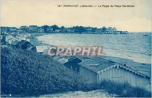 Ansichtskarte AK Pornichet (Loire Inf) La Plage du Vieux Pornichet