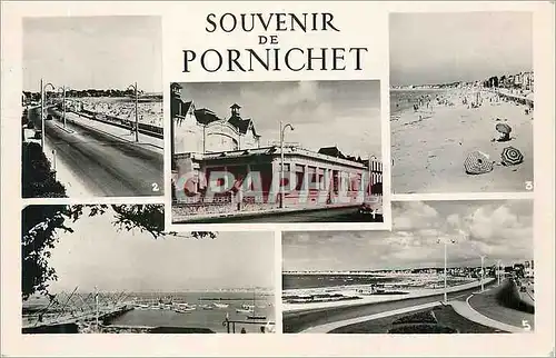 Moderne Karte Souvenir de Pornichet