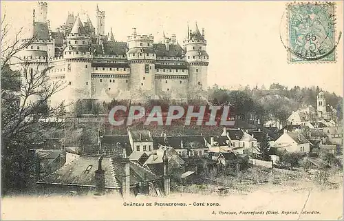 Ansichtskarte AK Chateau de Pierrefonds Cote Nord