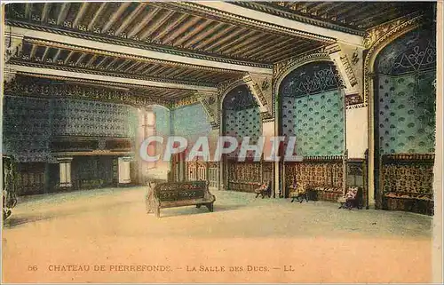 Cartes postales Chateau de Pierrefonds La Salle des Ducs