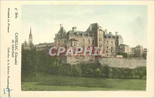 Cartes postales Cadillac (Gironde) Le Ch�teau