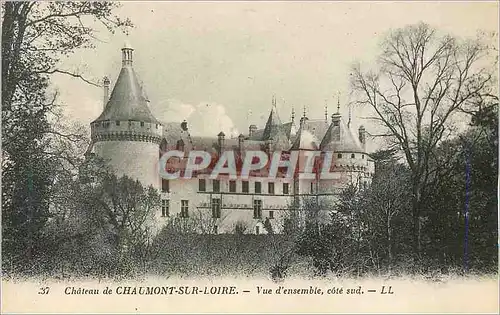 Ansichtskarte AK Chateau de Chaumont sur Loire Vue d'ensemble Cote Sud