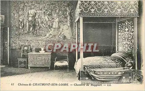 Ansichtskarte AK Chateau de Chaumont sur Loire Chambre de Ruggieri