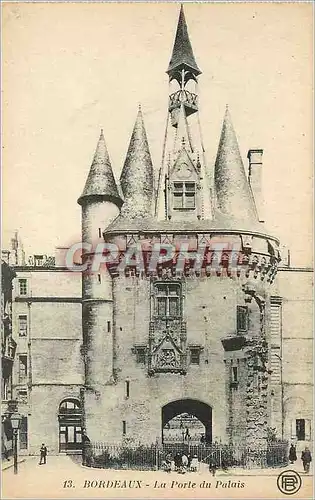 Cartes postales Bordeaux La Porte du Palais